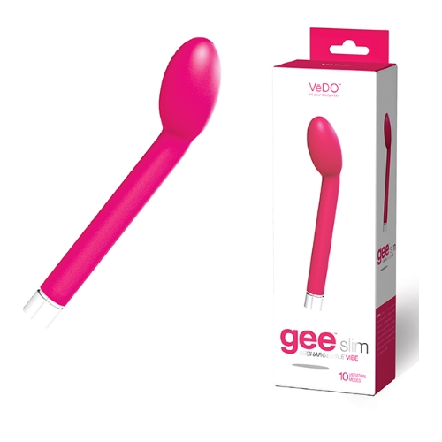 Vedo Gee Slim Rechargeable Bullet - Foxy Pink